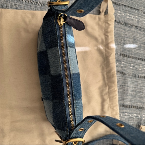 NWT Coachtopia Alter Ego Small Check Board Denim - Picture 12 of 15